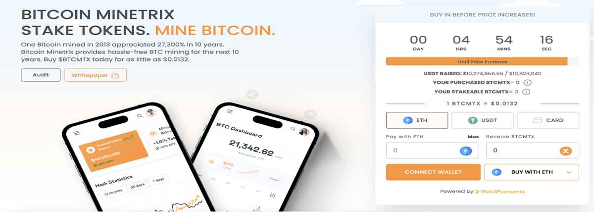 ارز دیجیتال Bitcoin Minetrix