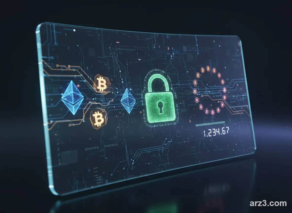 نمودار یا تصویر مفهومی از استیکینگ و فارمینگ ارز دیجیتال که جریان پاداش را نشان می&zwnj;دهد.