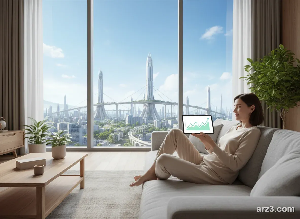 معامله&zwnj;گری که با آرامش در حال بررسی نمودارهای ارز دیجیتال است