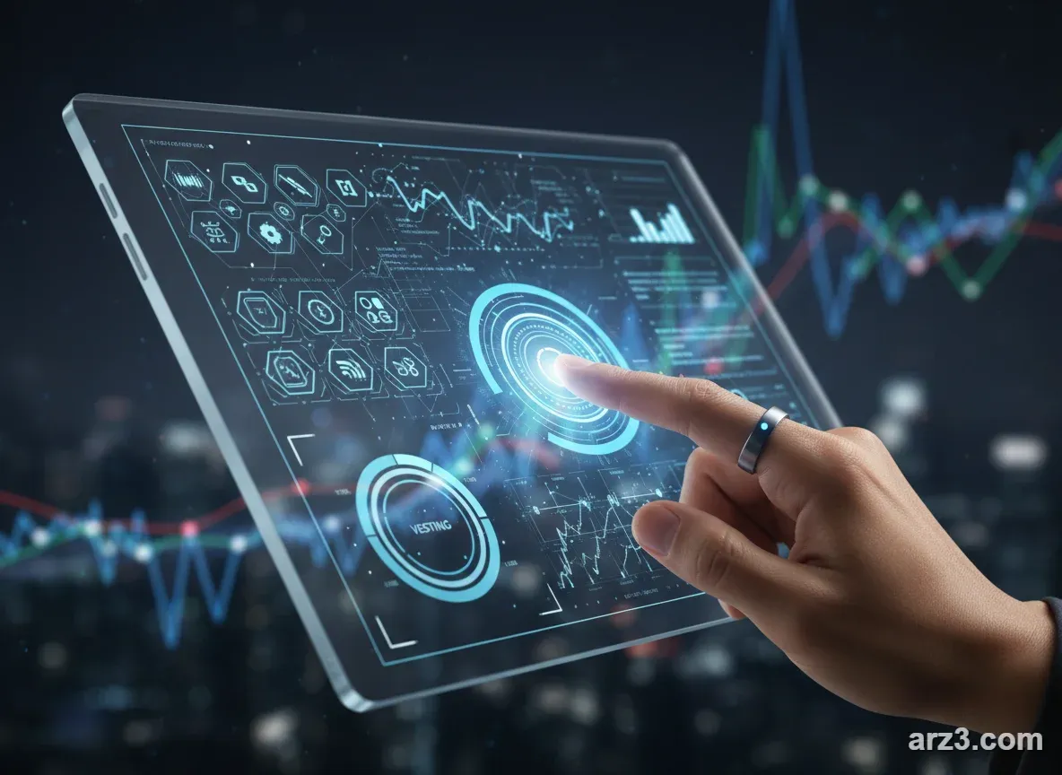 نمودار خطی روند آزادسازی توکنها در طول زمان برای مکانیزم وستینگ