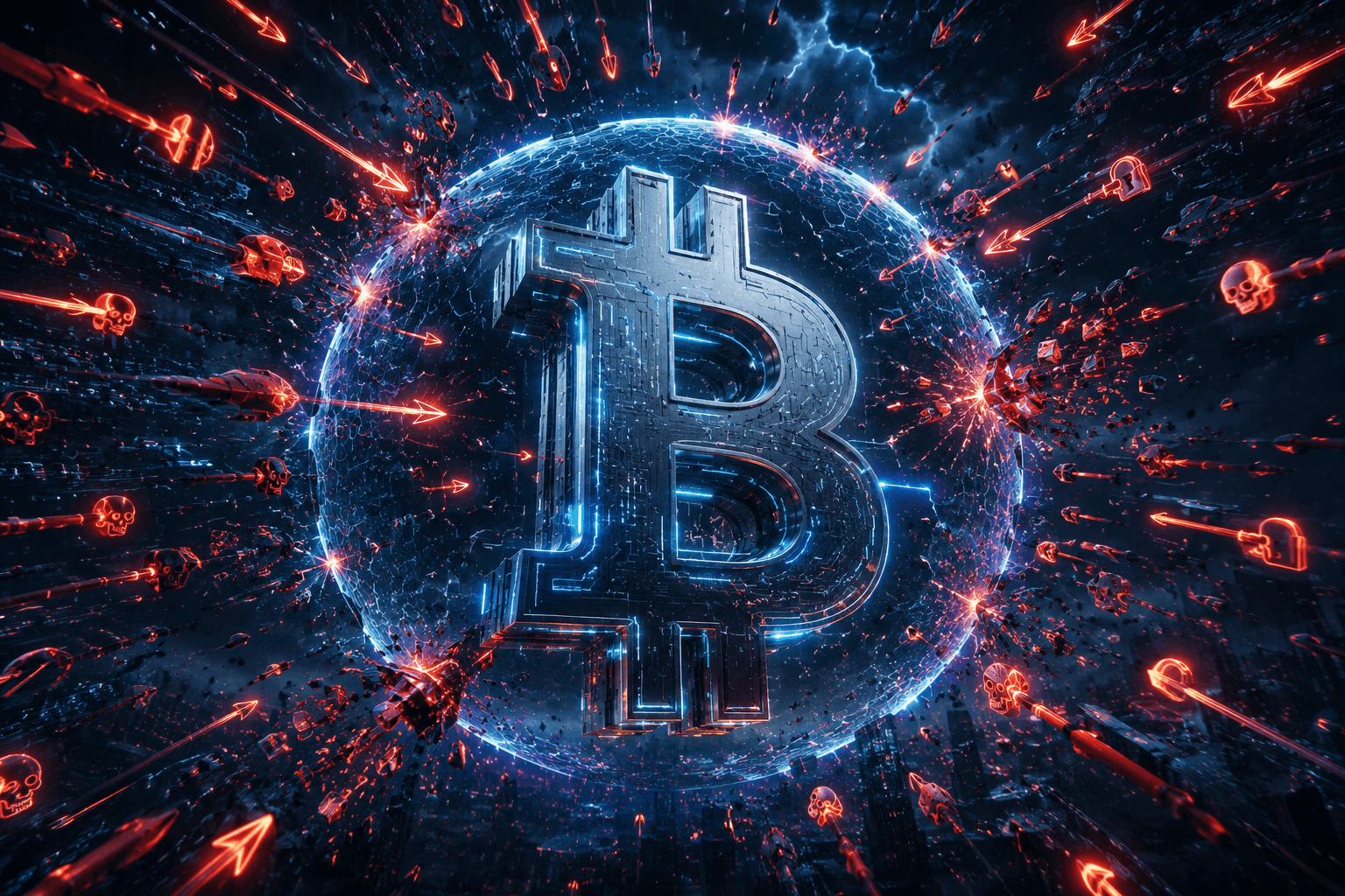 آیا بیت کوین قابل هک است؟ بررسی جامع امنیت شبکه بیت کوین