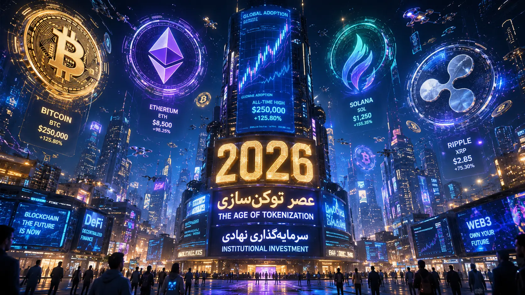 معرفی بهترین ارزهای دیجیتال ۲۰۲۶
